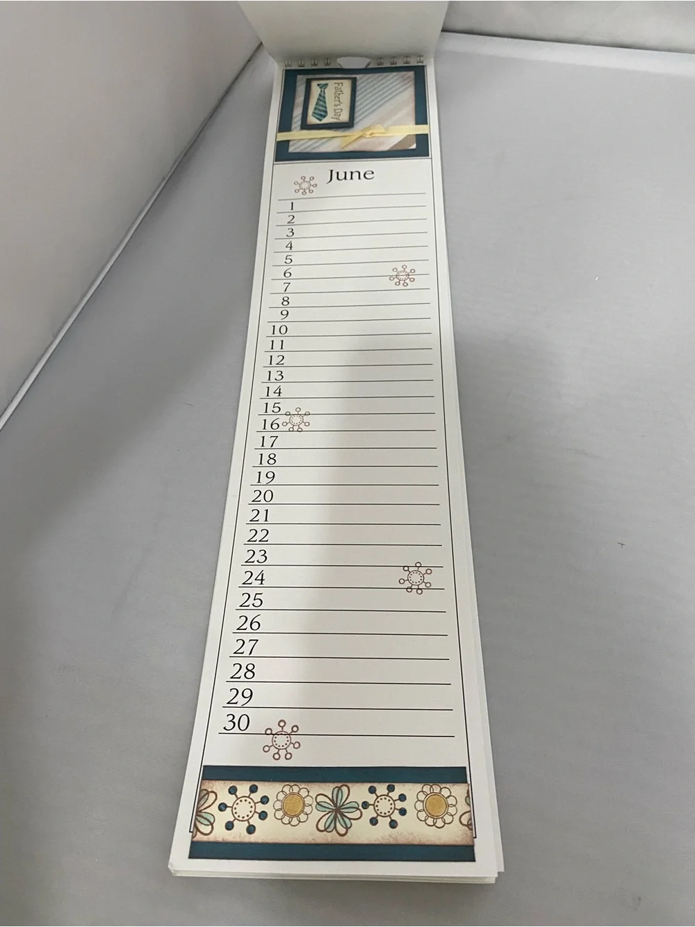 Completed Event Calendar